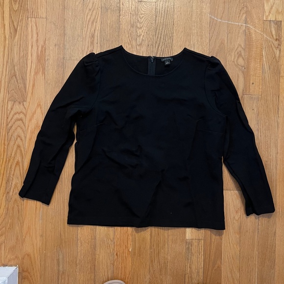 Ann Taylor Puff Sleeve Blouse - Picture 2 of 5